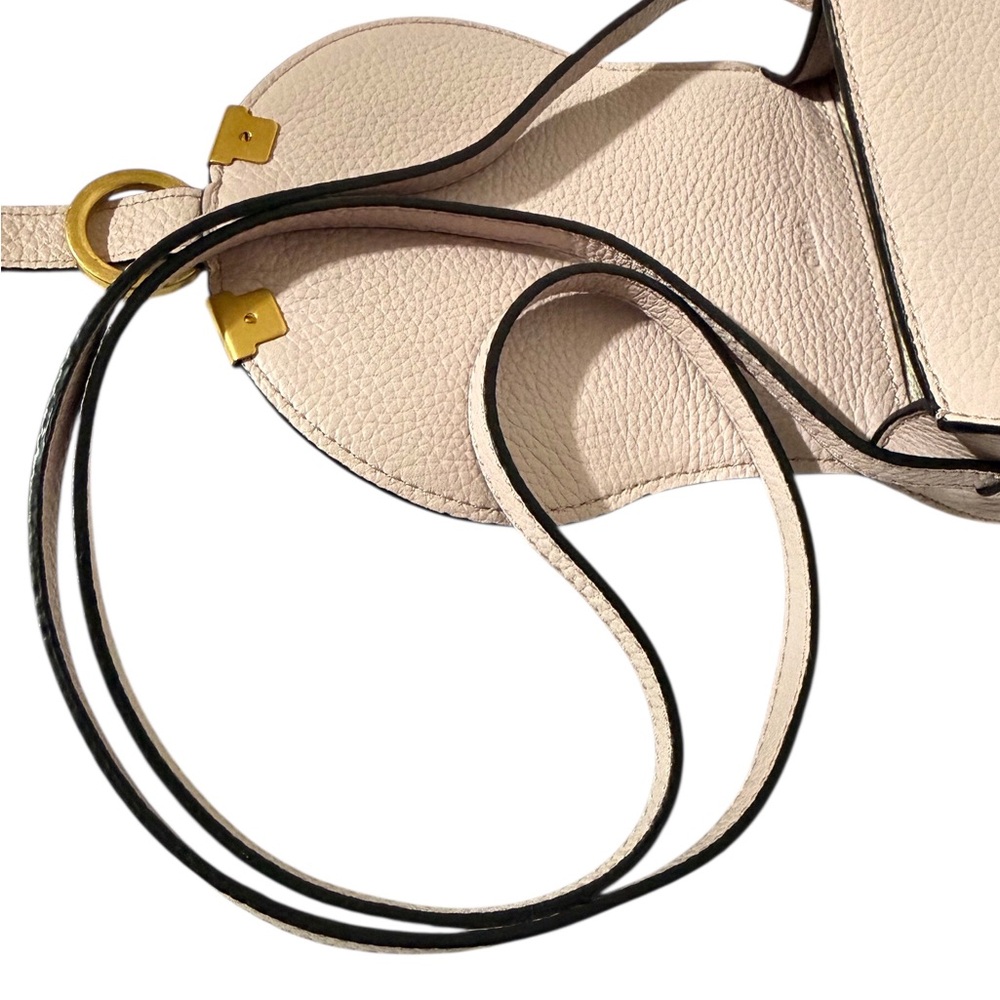 Authentic Chloe Marcie Nano Leather Crossbody Bag in Dusty Pink NWT - Picture 6 of 9